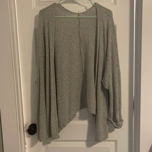 Gray sweater - fits like medium “over sized”
